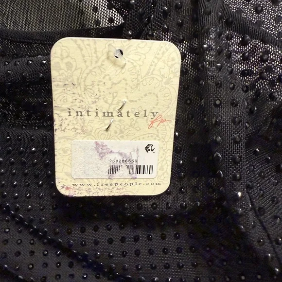 Free People - Embellished Dance All Night Long Sleeve Top - NWT - Size XS - Picture 9 of 9